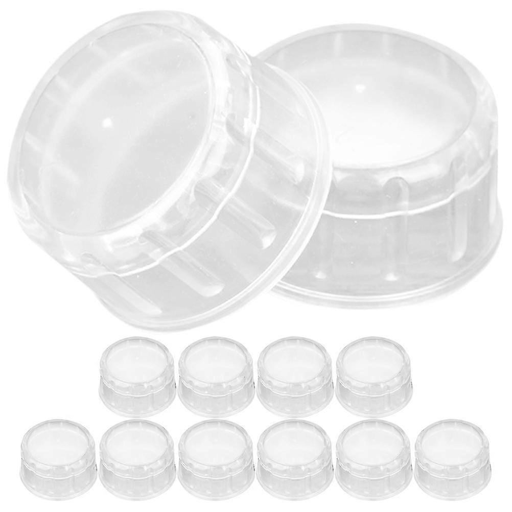 12pcs Shaker Lid Replacement Juice Cup Press