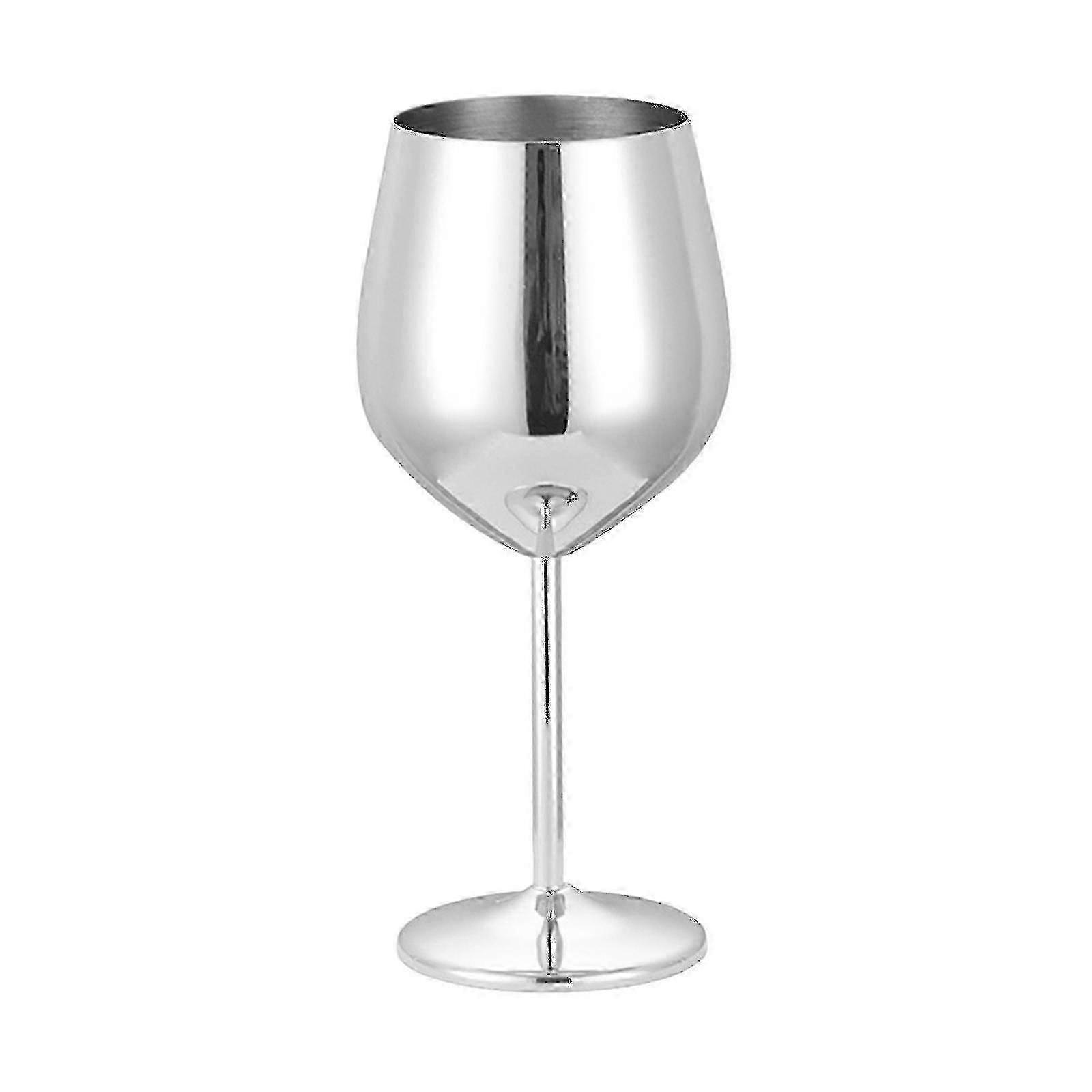 Okrossbara 500ml rostfria vinglas i metall