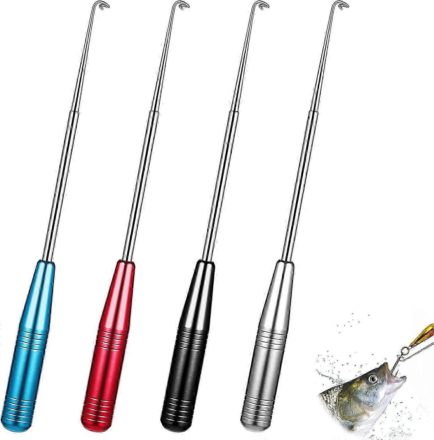 4Pcs Quick Release Fish Hook Remover for Easy Separation