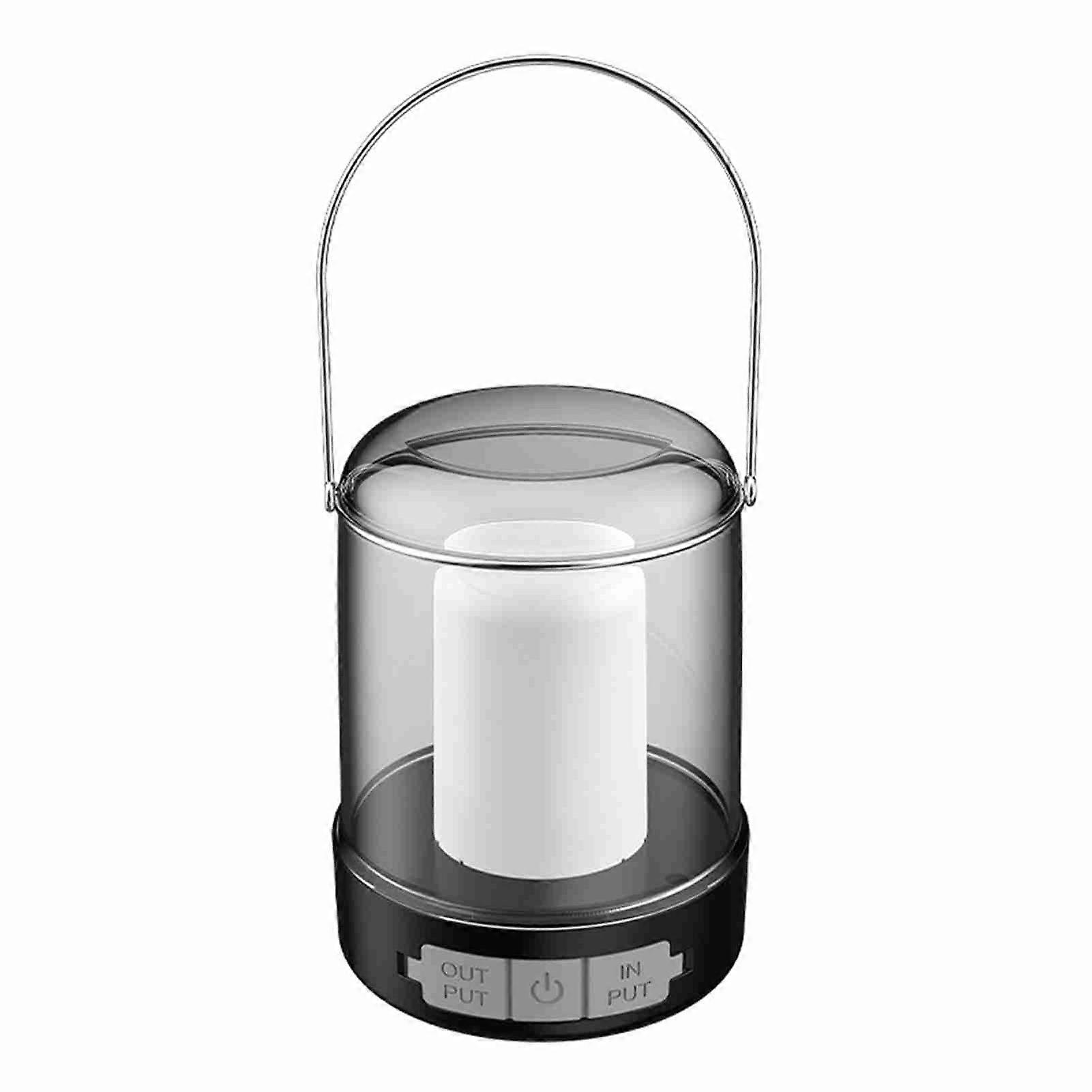 Portable Camping Light Multifunctional Outdoor Night Lights Type-C Charging and USB Output Interface Three Light Modes IPX4 Waterproof Tent Lights