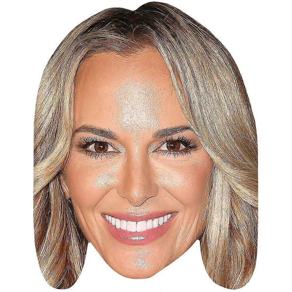 Jena Sims Koepka (Smile) Celebrity Mask, Flat Card Face