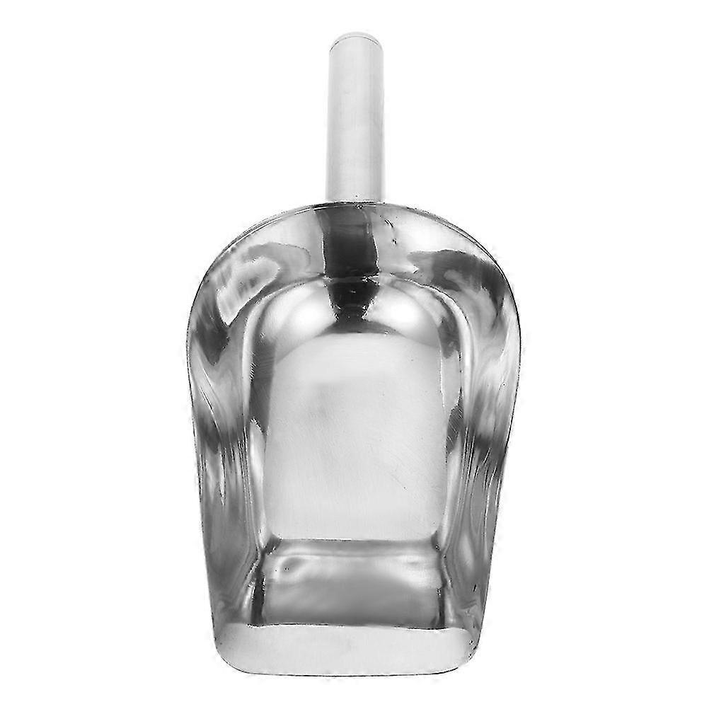 Paletta per ghiaccio e cucchiaio da cucina in acciaio inox - 23x6cm - Argento