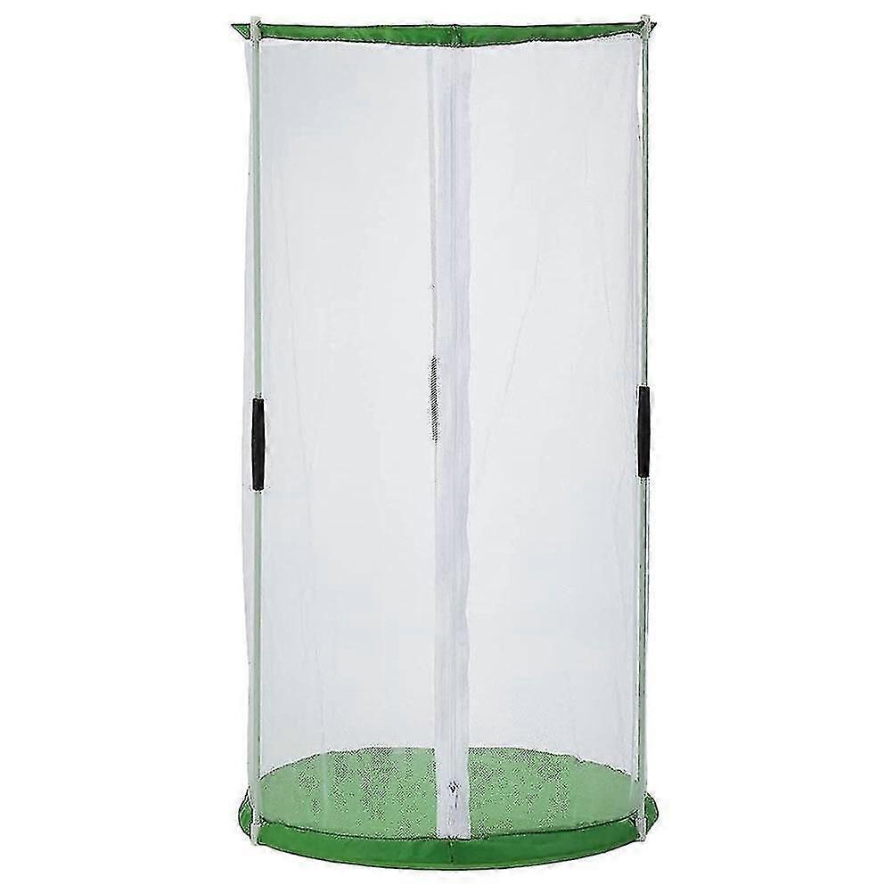 Transparent Insect Habitat Cage for Butterfly Breeding & Observation, Portable Mesh Enclosure