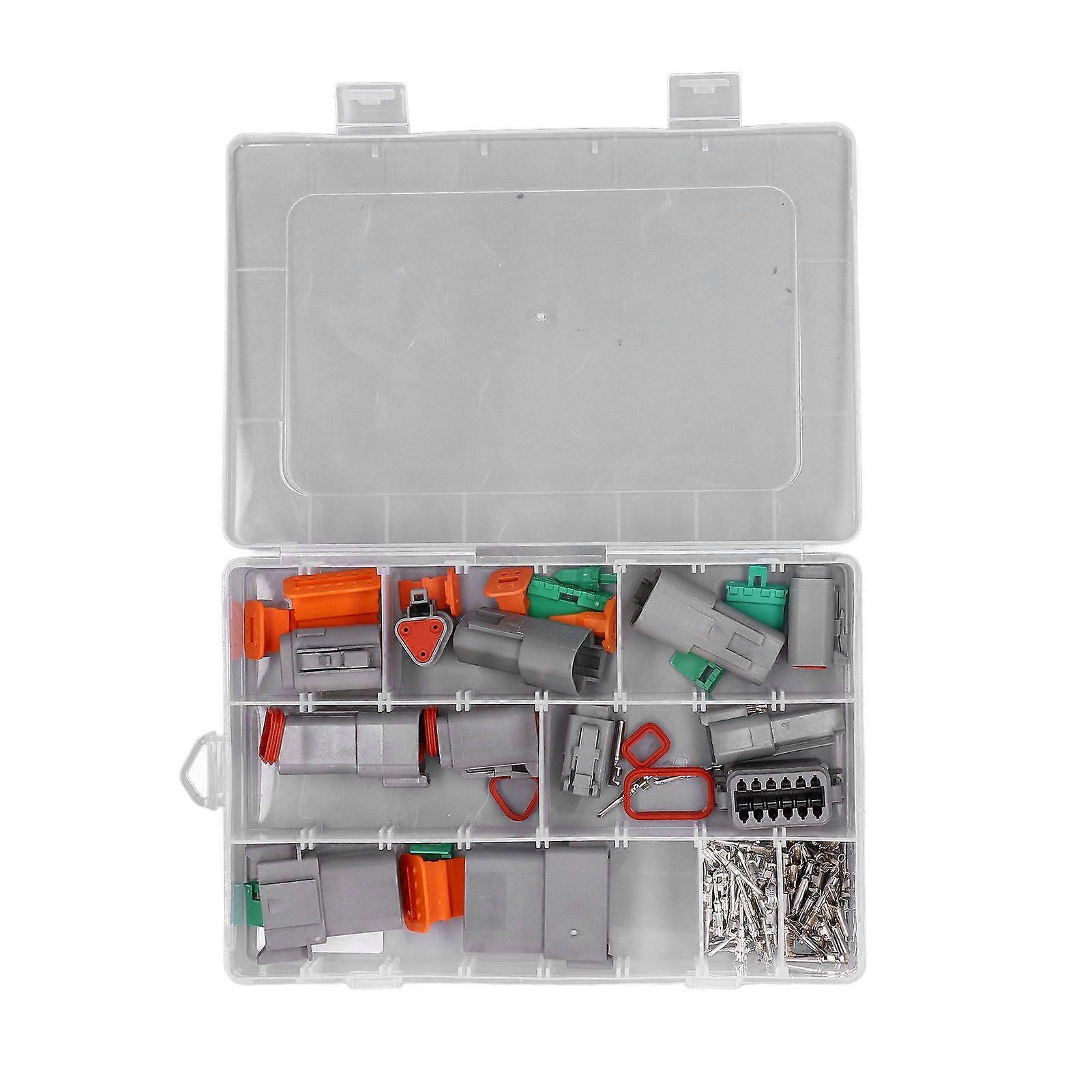 高品質の100ピースDelphi防水コネクタボックスセット自動車用コネクタ