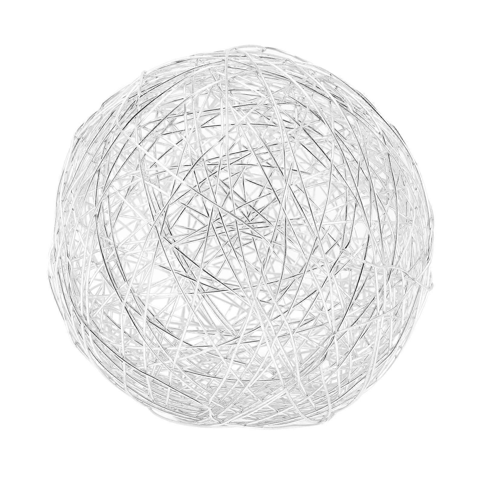 Wire Lamp Shade Iron Hollow Sphere Lamp Cover For Hanging Lamp Table Lamp Light Diffusion 1Set