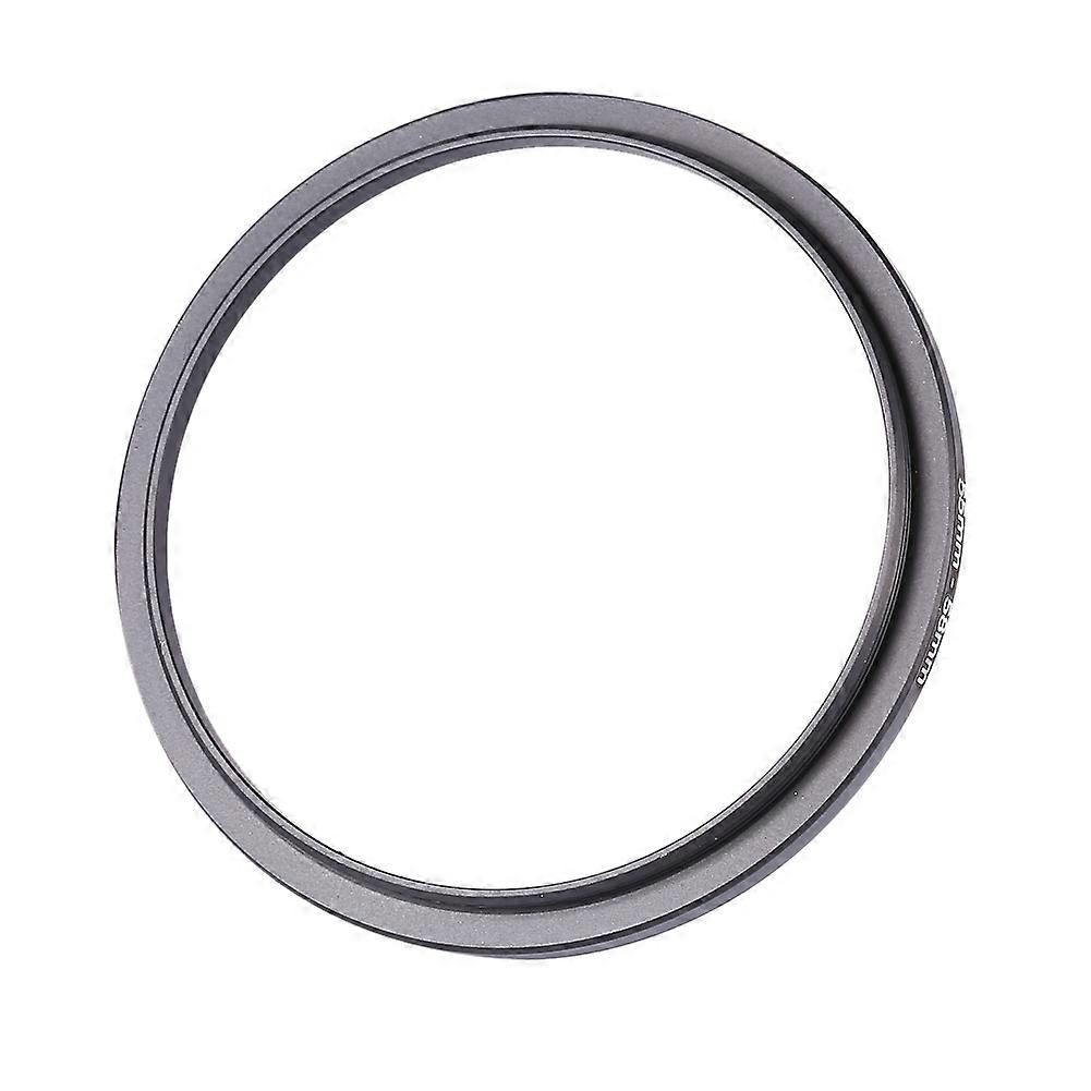 Adaptateur de bague de filtre d'objectif en métal 55 mm-58 mm (55 mm à 58 mm)