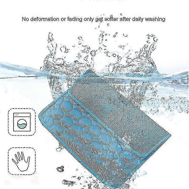 حصيرة تبريد الأليفة للكلاب والقطط - وسادة تبريد ذاتي وبطانية