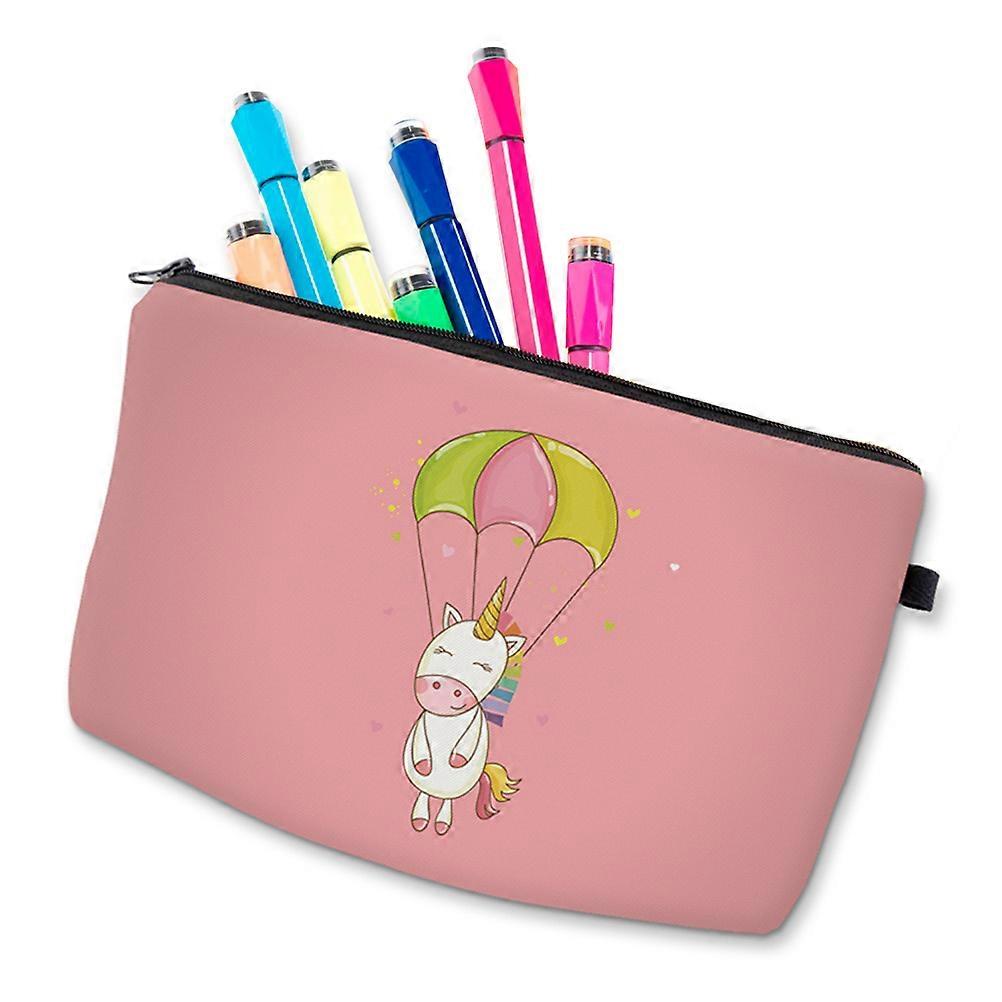 bärbar sminkväska kvinnor rektangulär polyester arrangör för resa semester affärsresa 1st