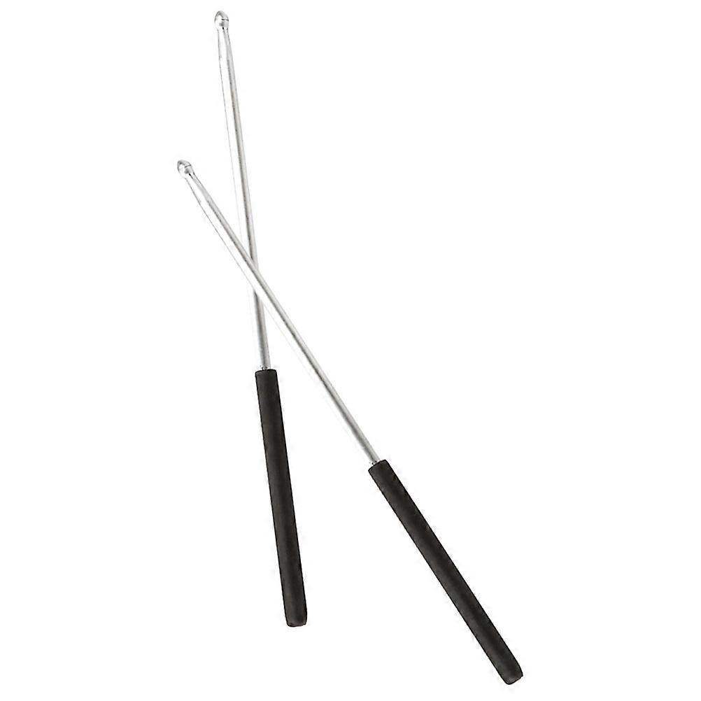 Drum Set Drumsticks Aluminium Alloy Comfortable Grip Performance 40X1.38X1.38CM 1Pair