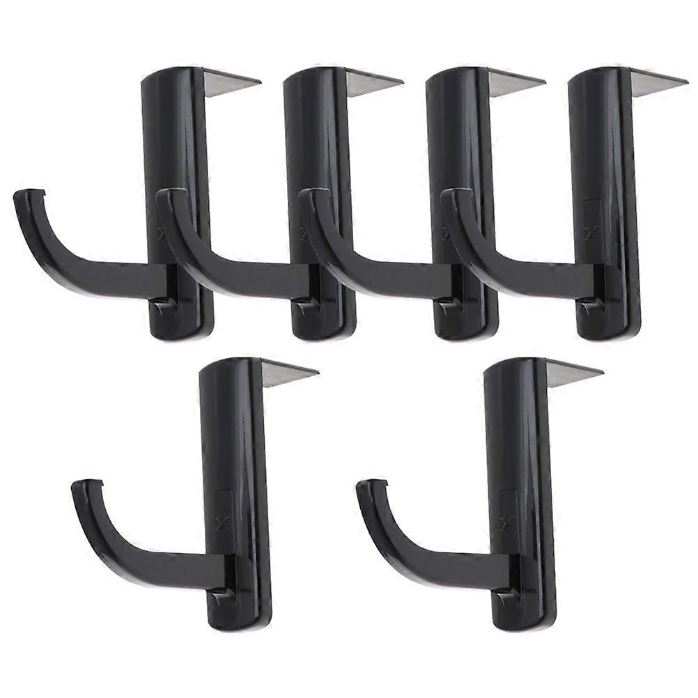 Earphone Hanger Headphone Stands Hook Plastic 7.5x5.7cm Storage 6Pcs