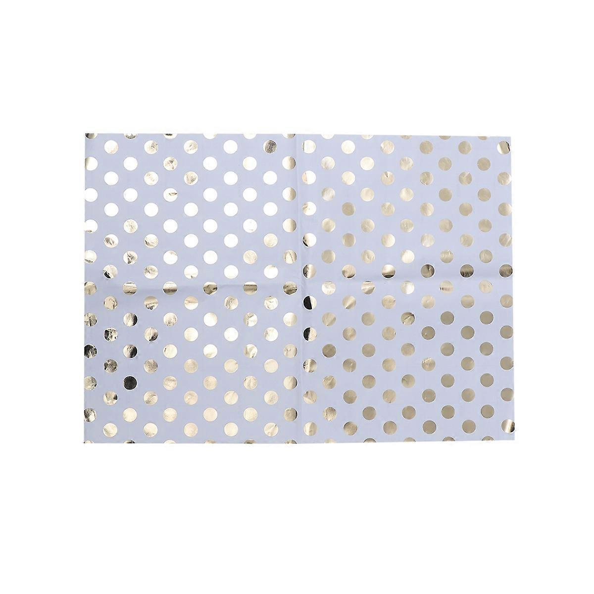Kids Wrapping Paper Colorful Dots Design for Birthday Holiday present Wrapping Craft Projects 50x70cm 5Set