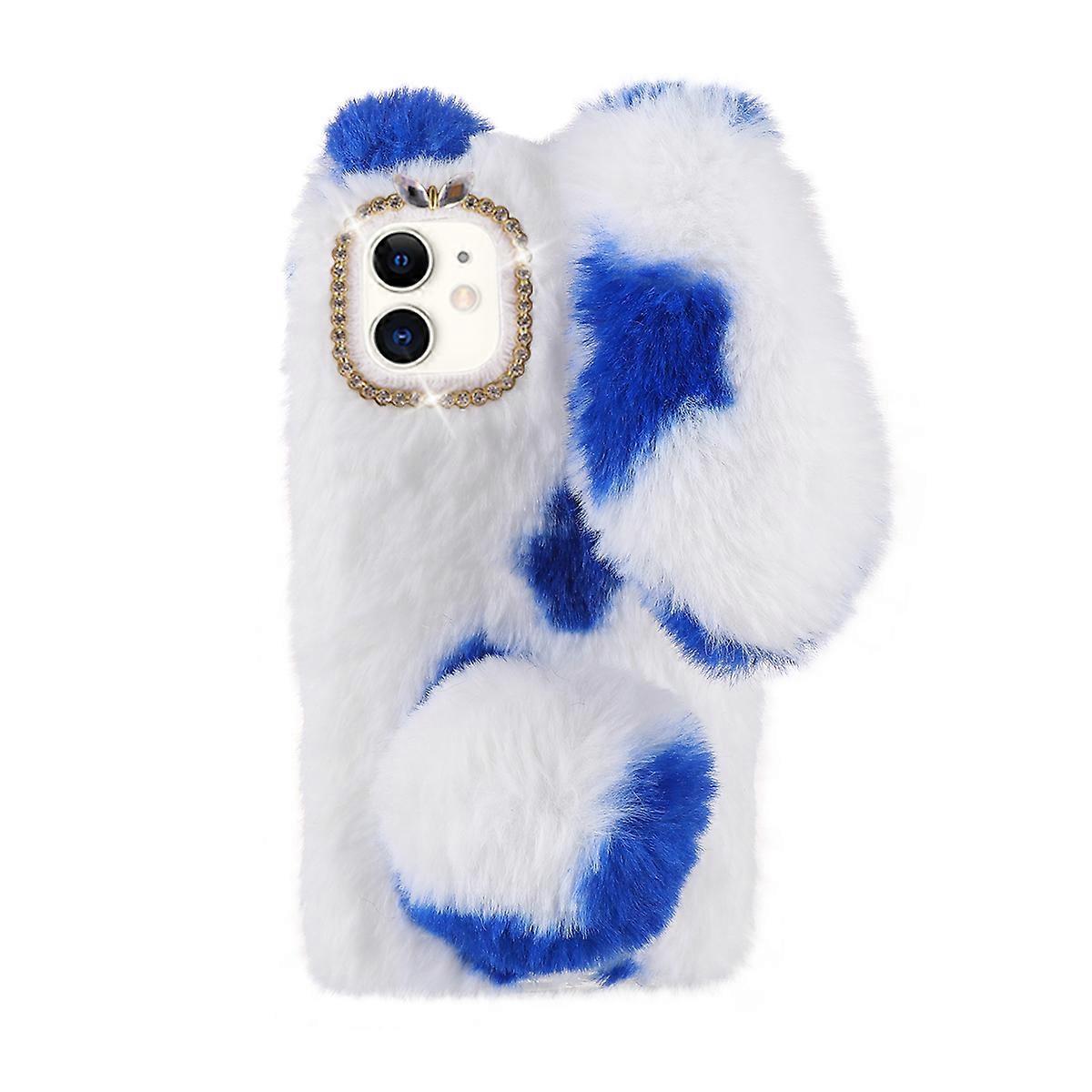 Protective Phone Case Fluffy Plush Material Compatible with iPhone 11 Outdoor Activities 1Set