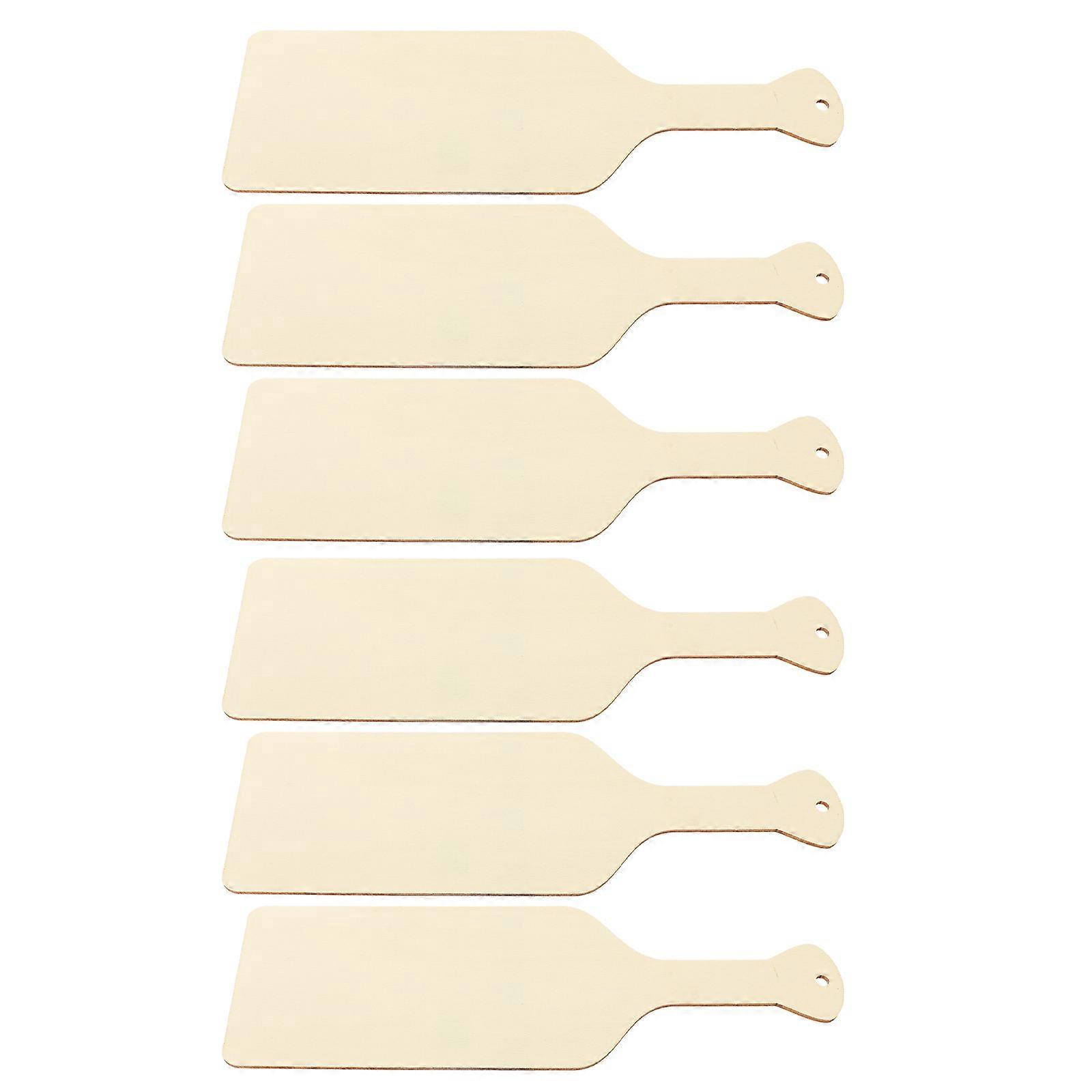 6pcs Mini Cutting Boards for DIY , Unfinished Serving Boards for Pretend Play & Home Decor