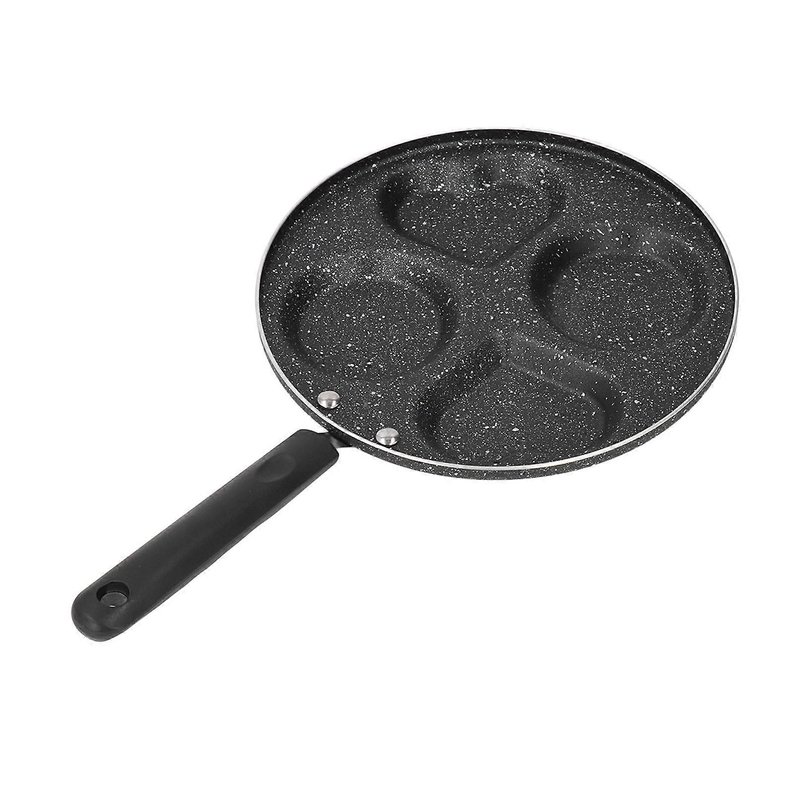 Egg Frying Pan Iron Nonstick Mini Pancake Omelette Pan Kitchen Cookware for Breakfast Style 2 