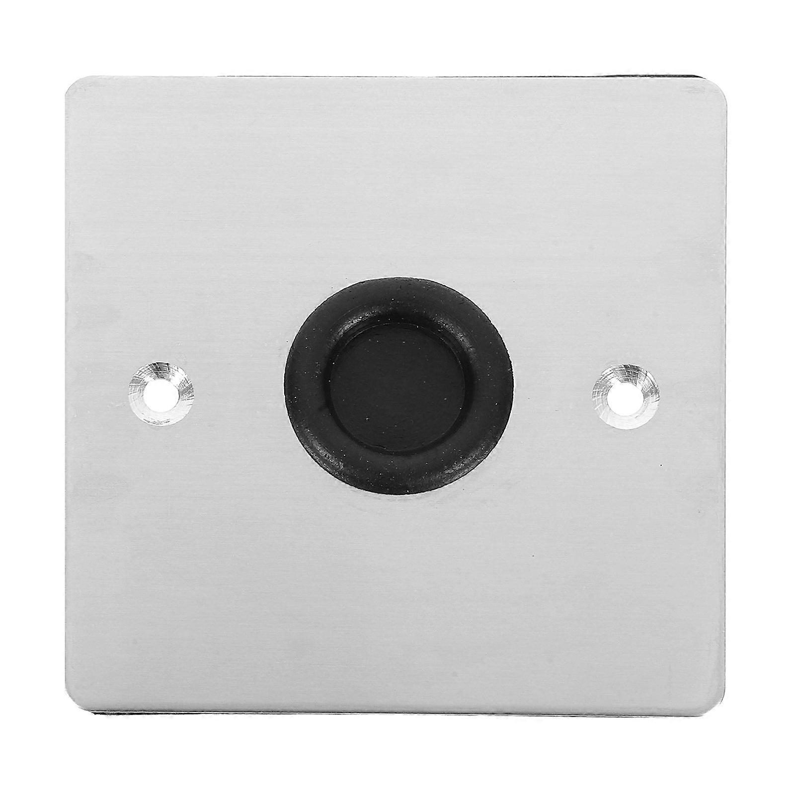 Wall Outlet Covers Metal Wall Plate Protective Functionality Easy Installation For Ceiling And Wall Sockets Silver 8.50X8.50X0.25CM 1 Set