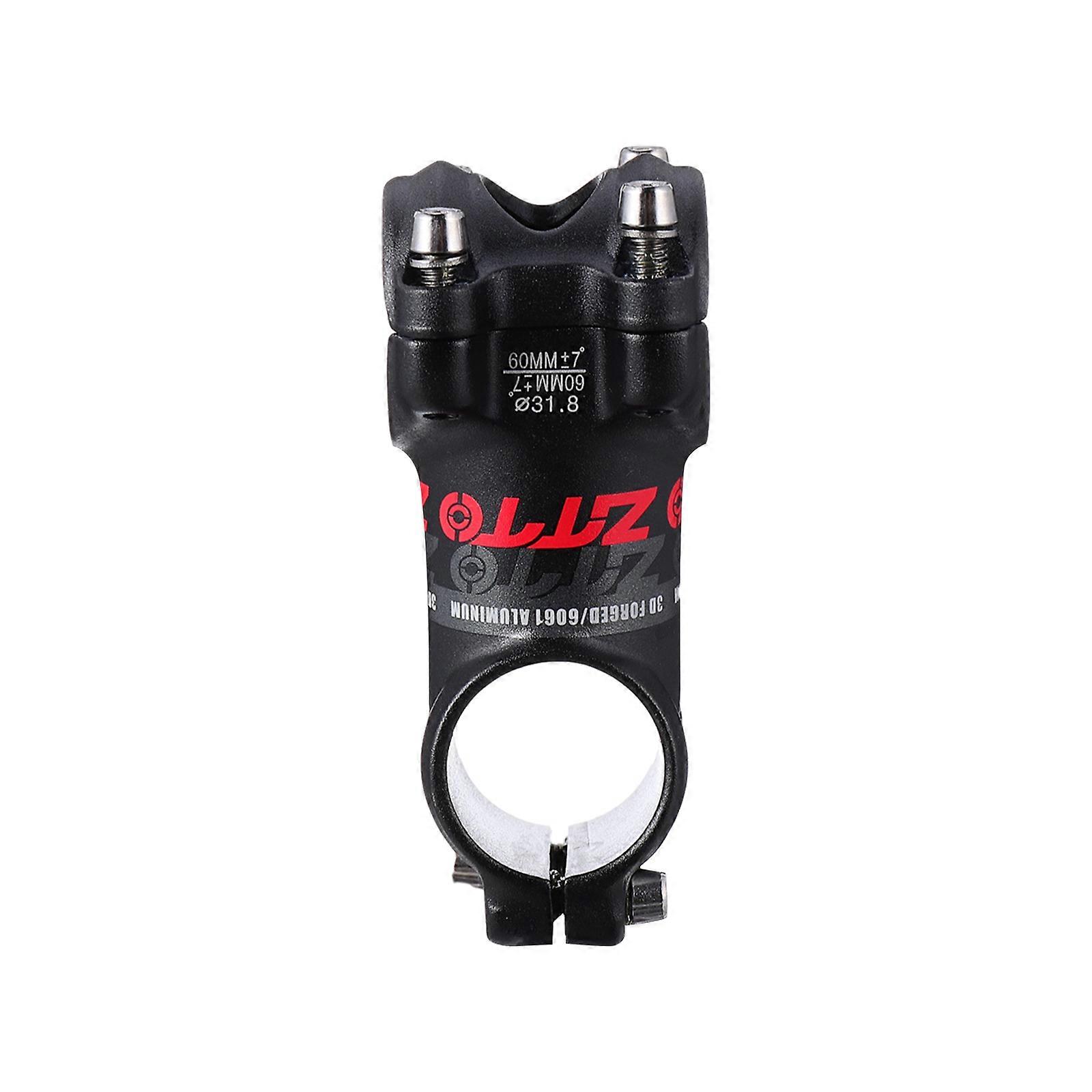 Bike Handlebar Riser Stem Professional Mountain Bike Handlebar Stem 60mm Aluminium Alloy Wear-Resistant 1Set