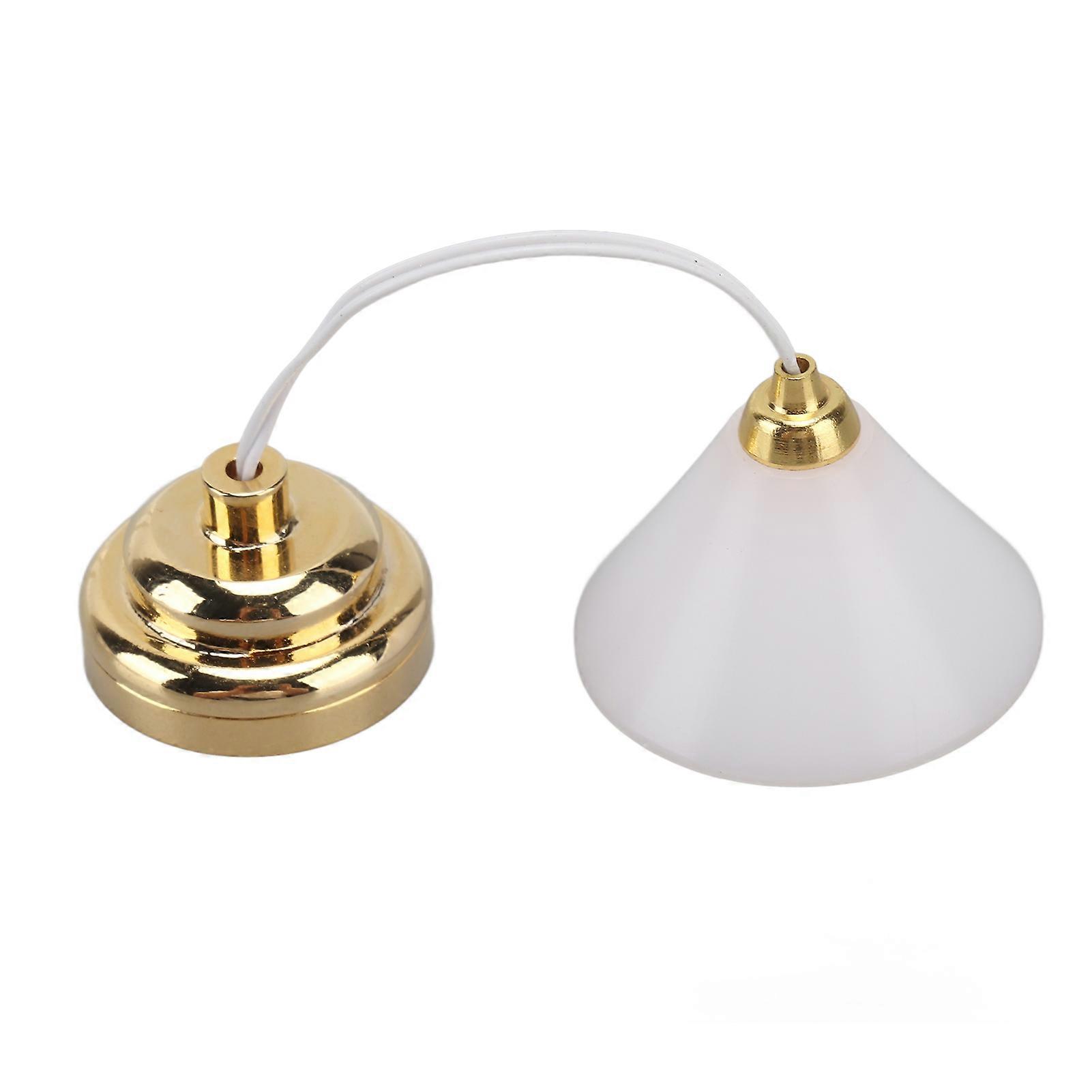 1:12 Scale Dollhouse Miniature Battery Operated LED Ceiling Light