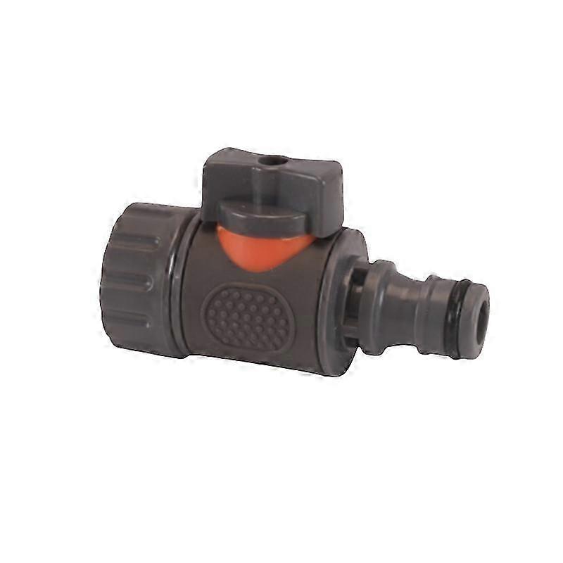 6-Inch Inner Thread Nipple Straight Valve, ABS + TPR Material, Gray Color, Size 2.5 x 7.5 cm