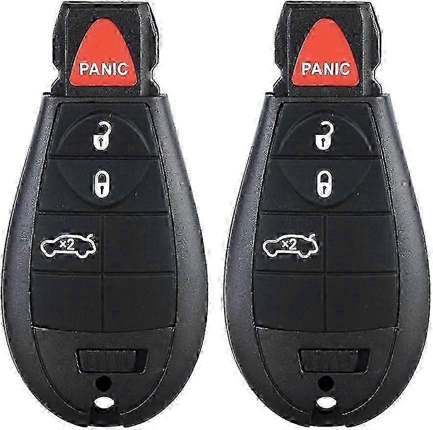 High quality   2PCS New Replacement 4 Button Keyless Entry Remote Key