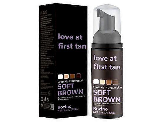 Bronze Tan Dark Self Tanner Mousse - Sunless Tanning Foam with Salon-Quality Bronzing Glow | Vanilla Scented, Natural Ingredients & Color Guide | Long