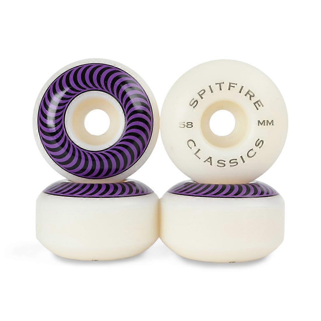 Spitfire Classics 99D 58mm Wheels - White