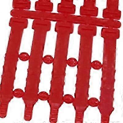 500pcs Soft Quality PVC Farm Animal Foot Ring 5 Colors for Chickens, Ducks, Quails, Pigeons