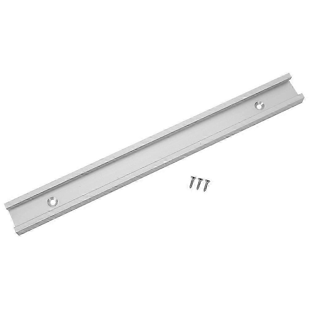 Aluminum Alloy T Slot Miter Track Jig Non Porous Slide Slab Fixture Woodworking Tool (300mm)