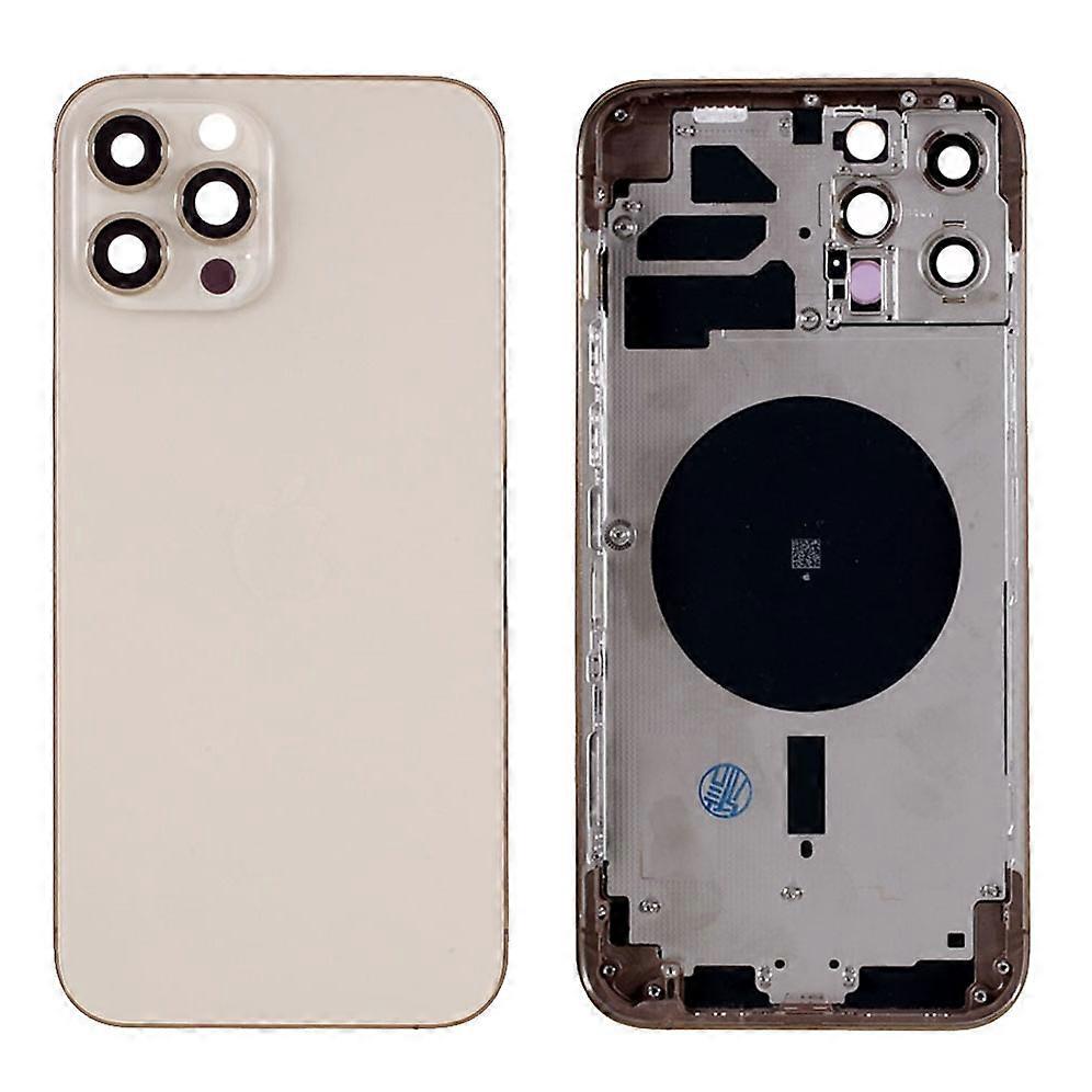 Battery Back Housing Cover with Side Buttons Replacement for iPhone 12 Pro Max A2411 (International)