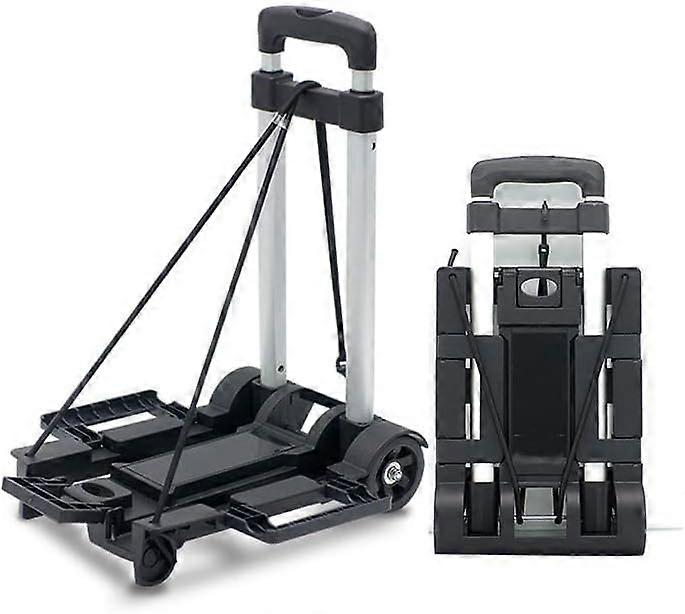 Light Weight Portable Cart Folding Trolley For Seniors Foldable 95.50X36.50X34.80cm 1Pcs