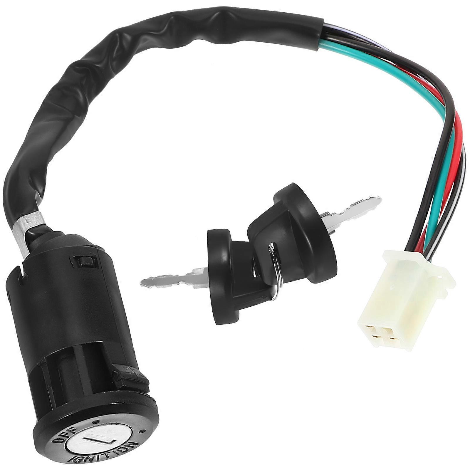 Atv Ignition With Key For Scooter And Motorcycle .4×1.4×1.4in 1Set