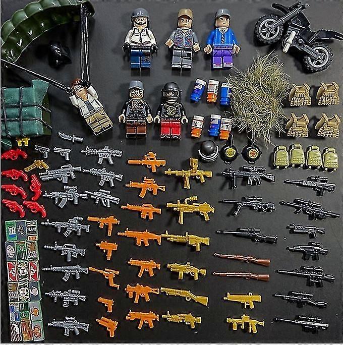 New version Battle building block figurine assembly toy volunteer army US military figurine