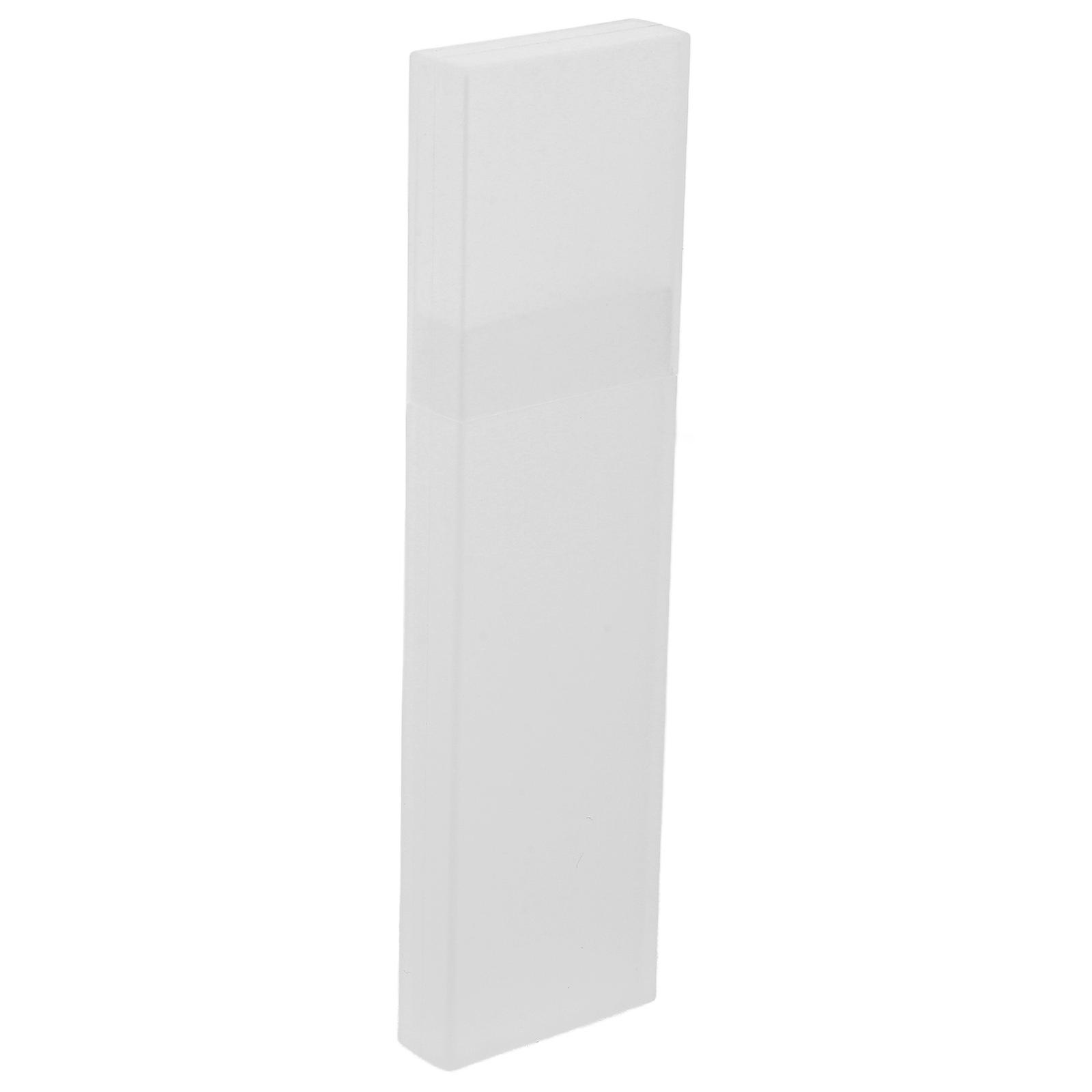 Plastic Case Box For Oral Hygiene Tools Modern Design Tongue Cleaning Tools Box 15.00X4.00X1.30cm 1Pcs