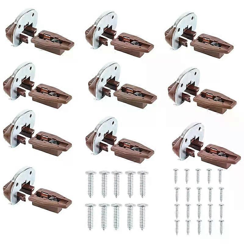 A82I-Replacement Drawer Track Slide Kit Track Drawer Guides Furniture Parts For Dressers Hutches And Nightstand Drawer