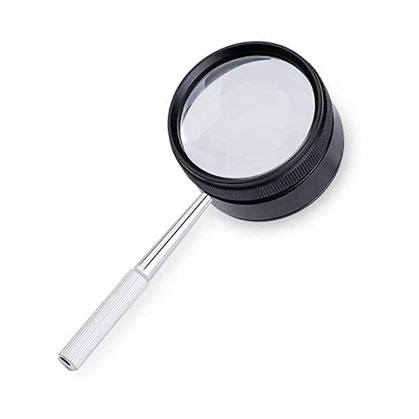 resolution magnifying glass, magnification hand magnifier 35x, definition elderly man holding a magnifying glass Safehappy