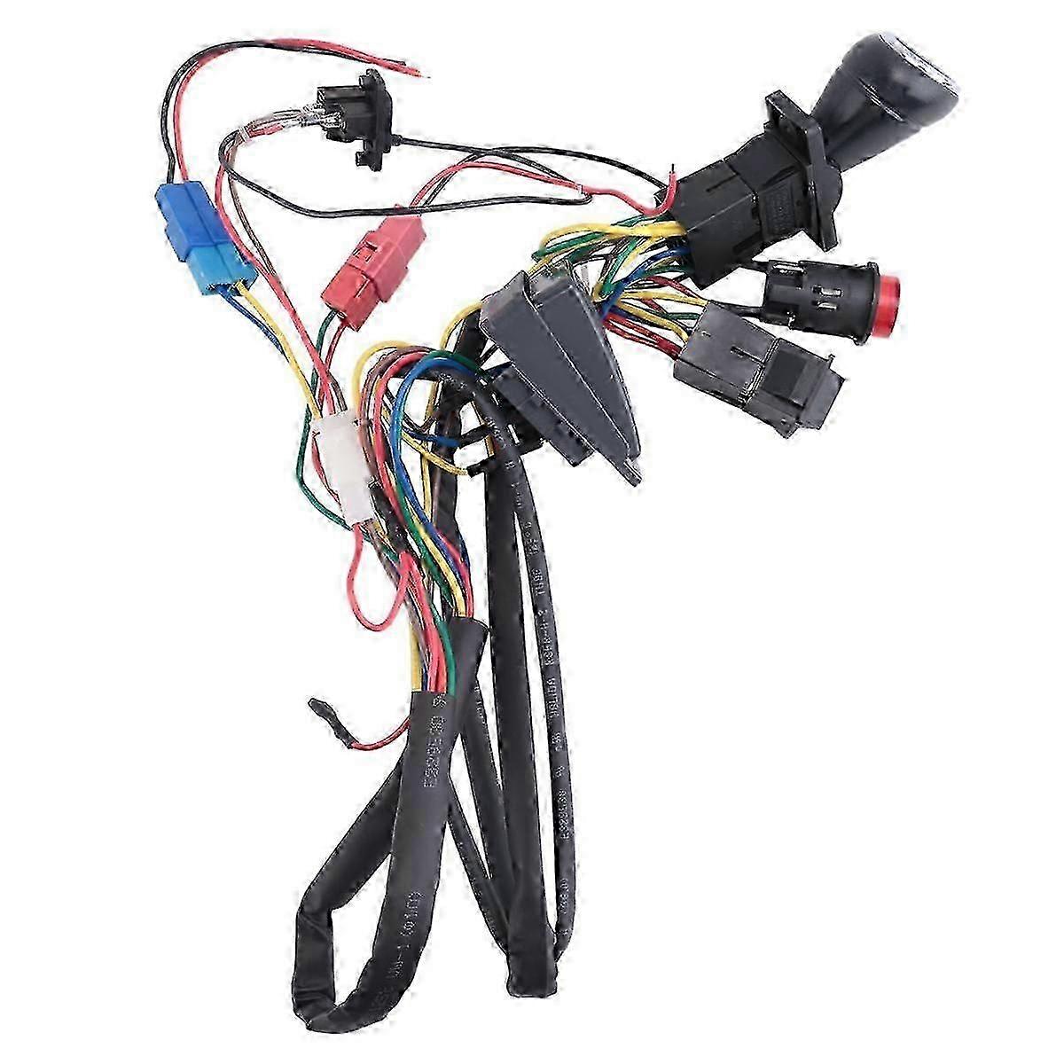 DIY Modified Wires & Switch Kit for Children’s Electric Car - 4WD Ride-On Toys Accessories for Kids' Customization and Upgrades
