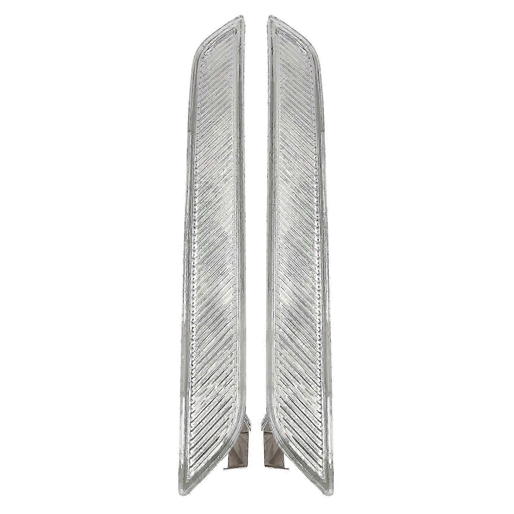 2Pcs Euro Clear Lens Front Bumper Side Marker Reflector Lamps for BMW E71 X6 E70 X5M 2008-2014 Repl