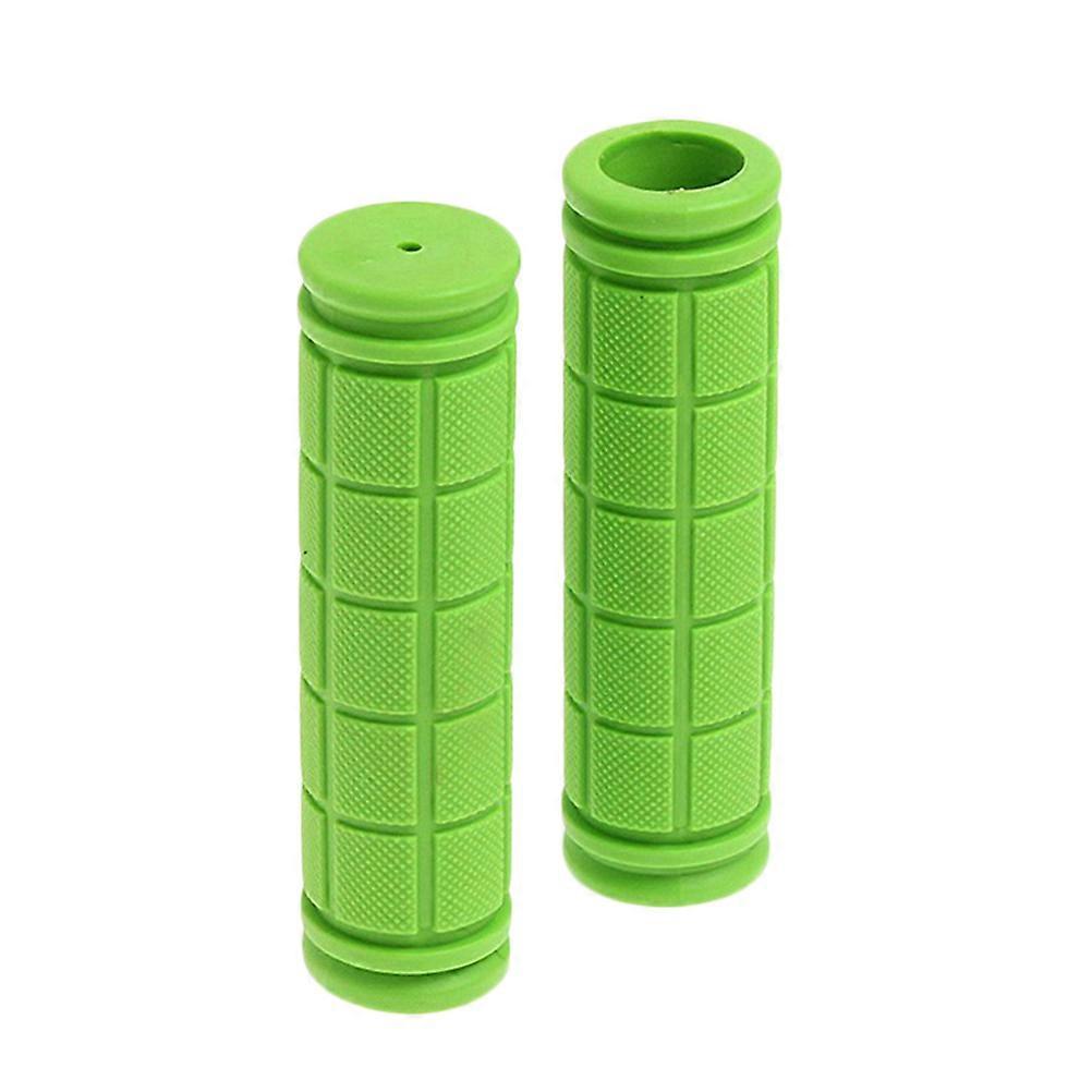 Cycling Bike Rubber Handle Grips Easy to Install 11.60X3.00X3.00CM 2Pcs