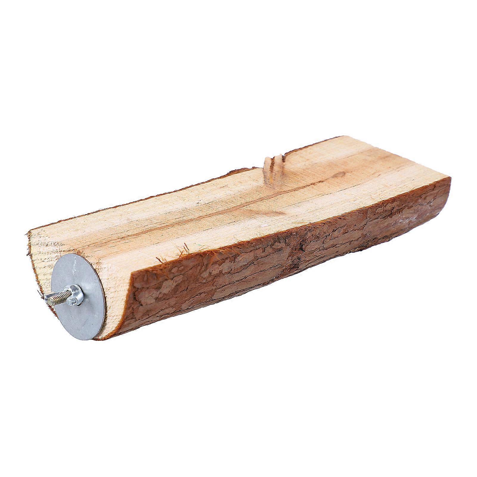 Hamster Level Platform Wooden Pet Toy Indoor Play Hamster Playground 28X7X3.8CM Promote Exercise 1Pack