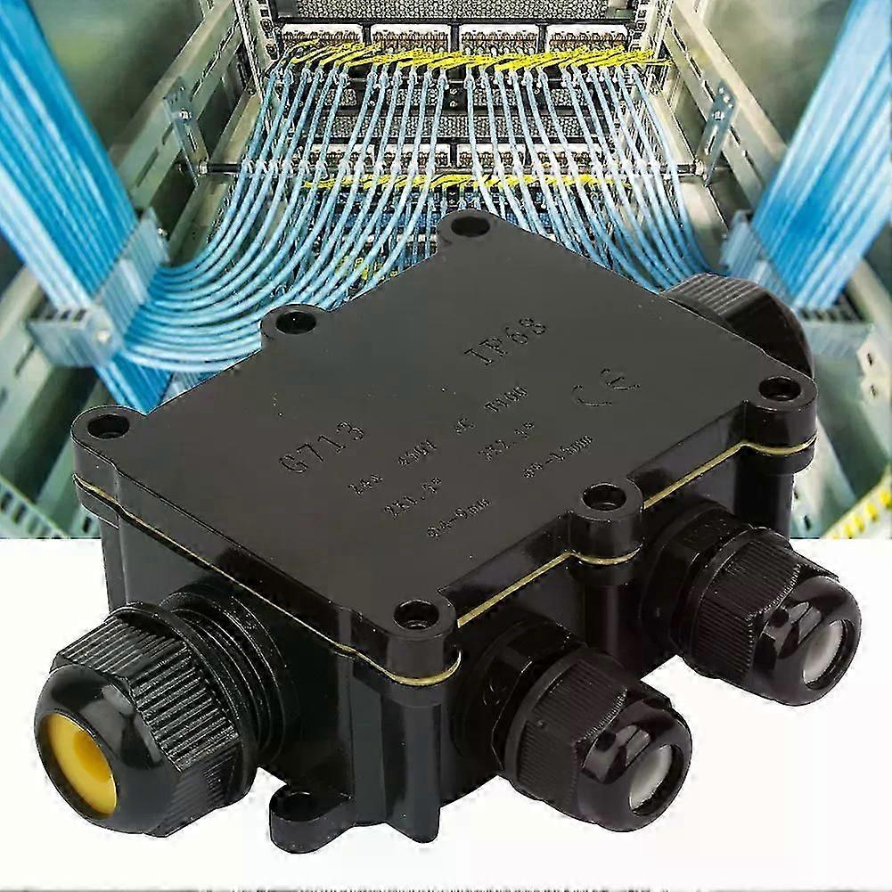 Electrical Enclosure IP68 Waterproof Connection Box Electrical Enclosure Cable Connecting Terminal Block Electrical Junction Box