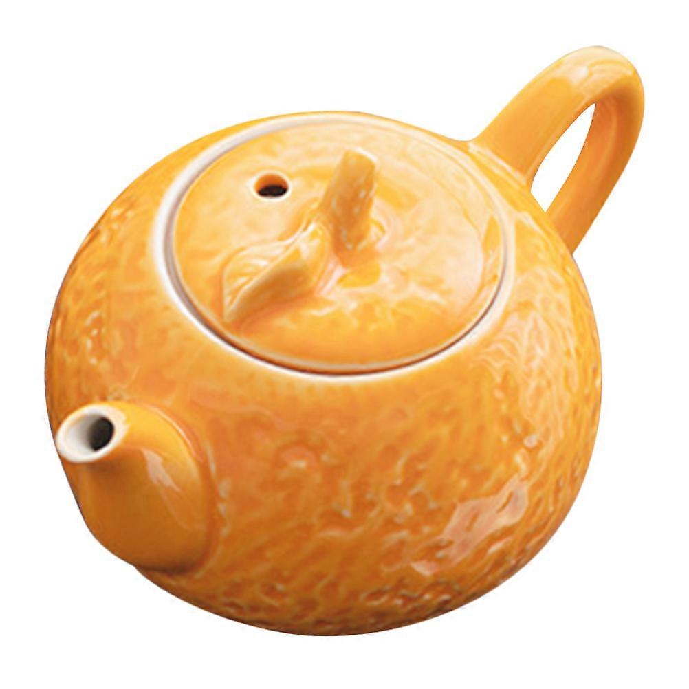 Ceramic Teapot for Loose Leaf Tea – Ergonomic Handle, Chinese Style, Suitable for Home, Office, Tearoom, Restaurant, and Outdoor Use