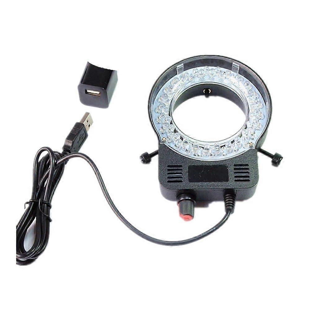 Microscope inner diameter 3065 mm stereo microscope LED ring light, 5V USB