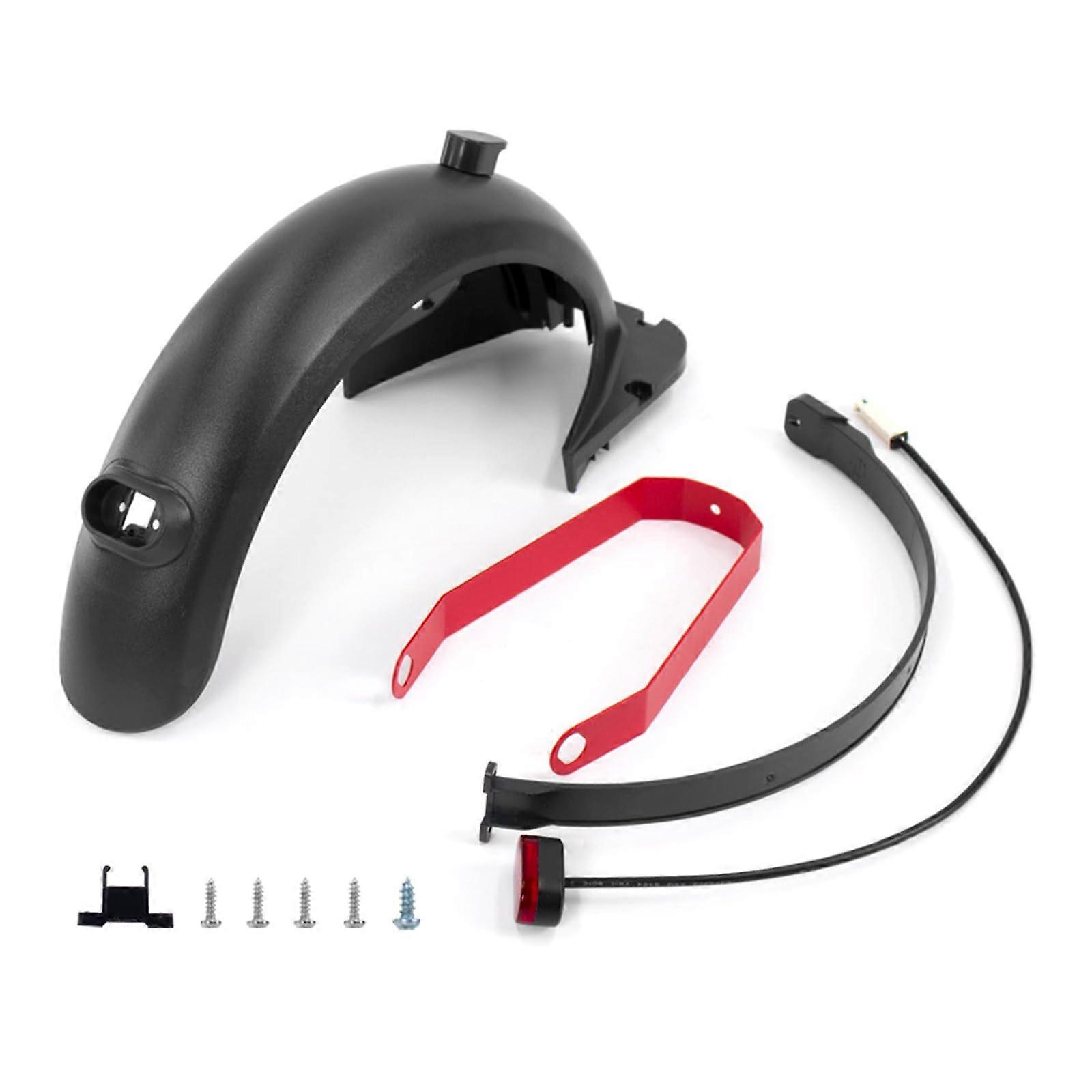 Rear Mudguard Upgraded Wing And Brackets For Segways Tyre Splashes Enhanced Visibility