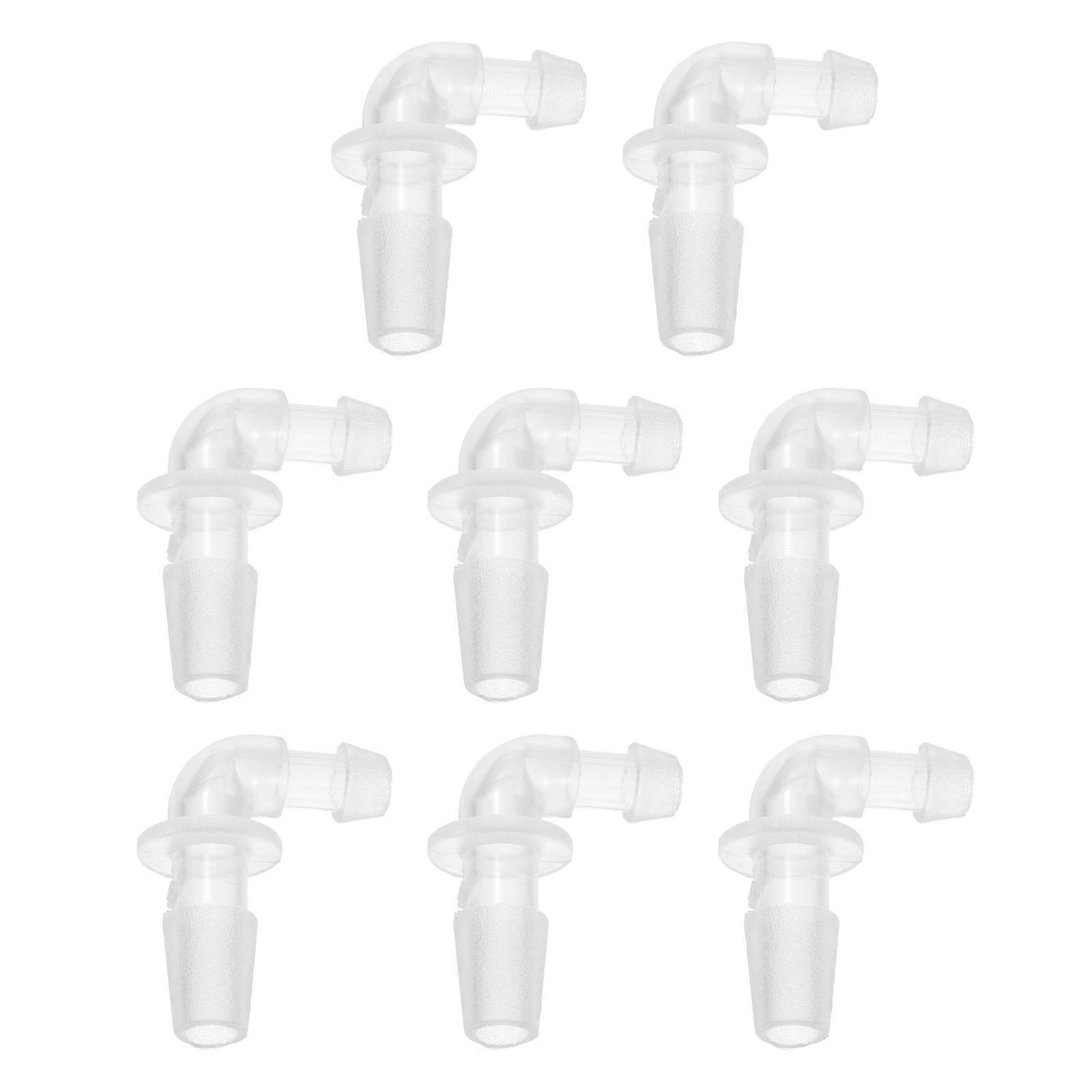 Hearing Aid Connectors Replacement Parts for Hearing Aid Users Outdoor Activities 8Pcs