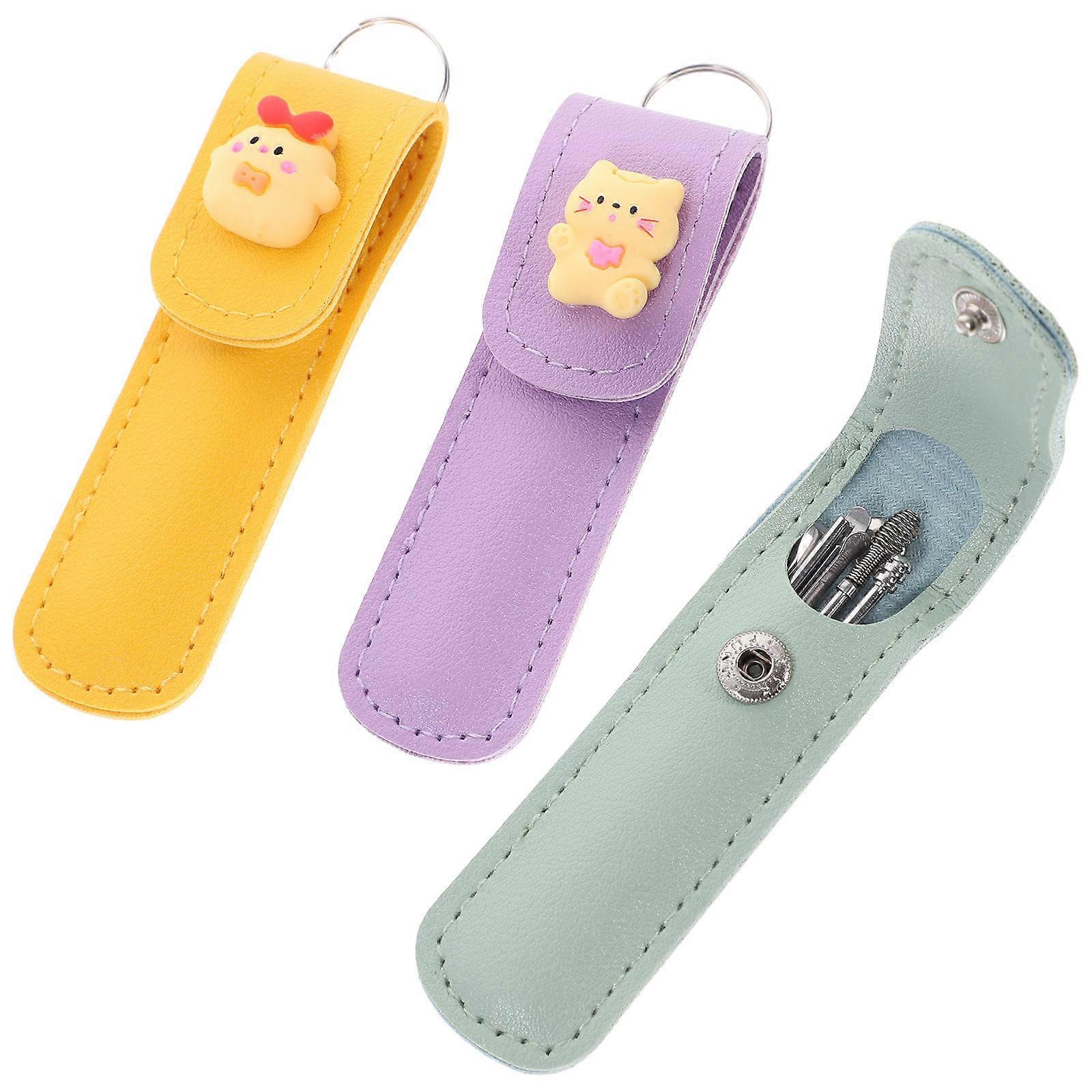 Here's a polished and engaging product description based on your input:
**3 Sets Portable Ear Cleaning Kit – Cute & Safe Earwax Removers with