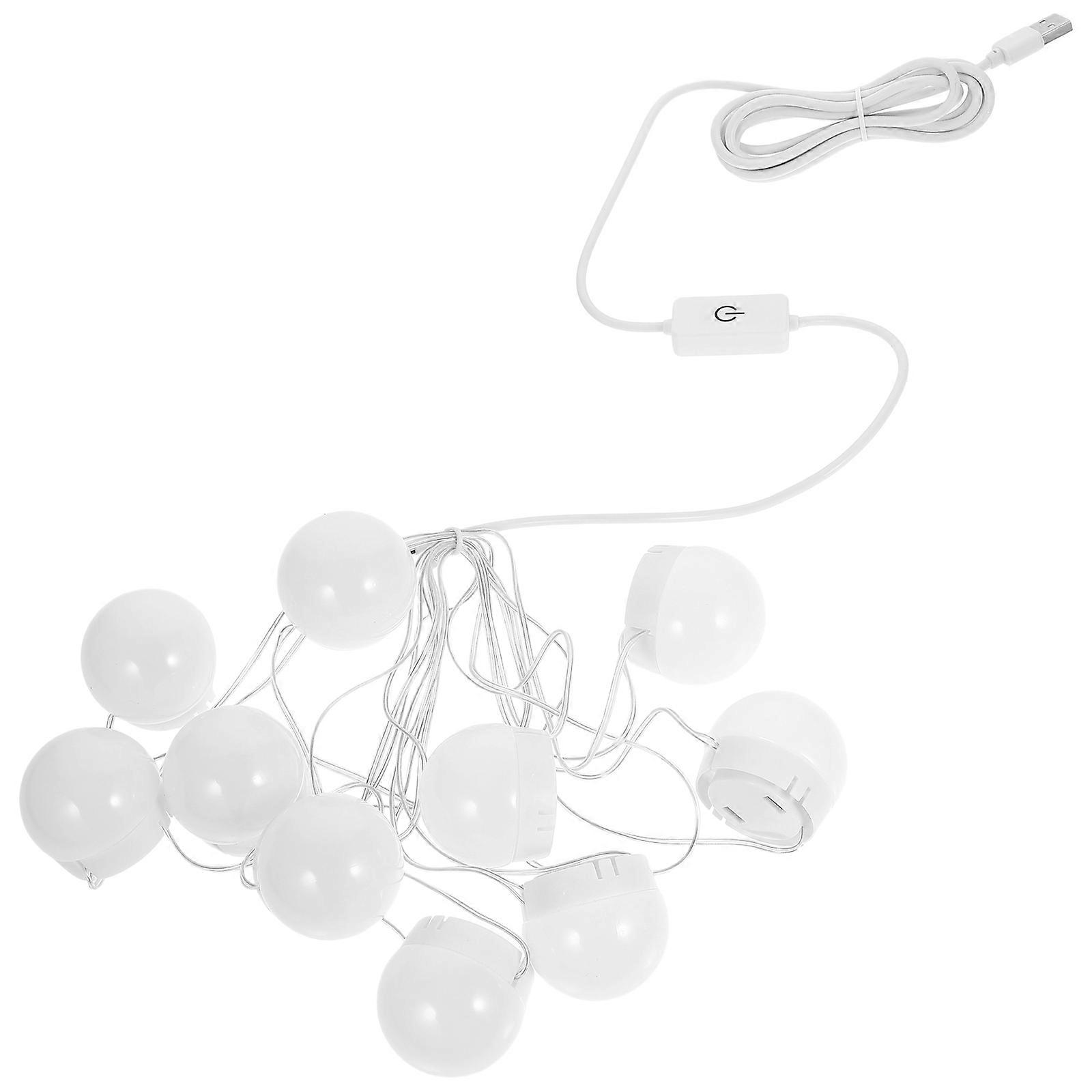 Dimmable LED Mirror Lights for Vanity Table and Bathroom Makeup Lighting Strip 1 Set