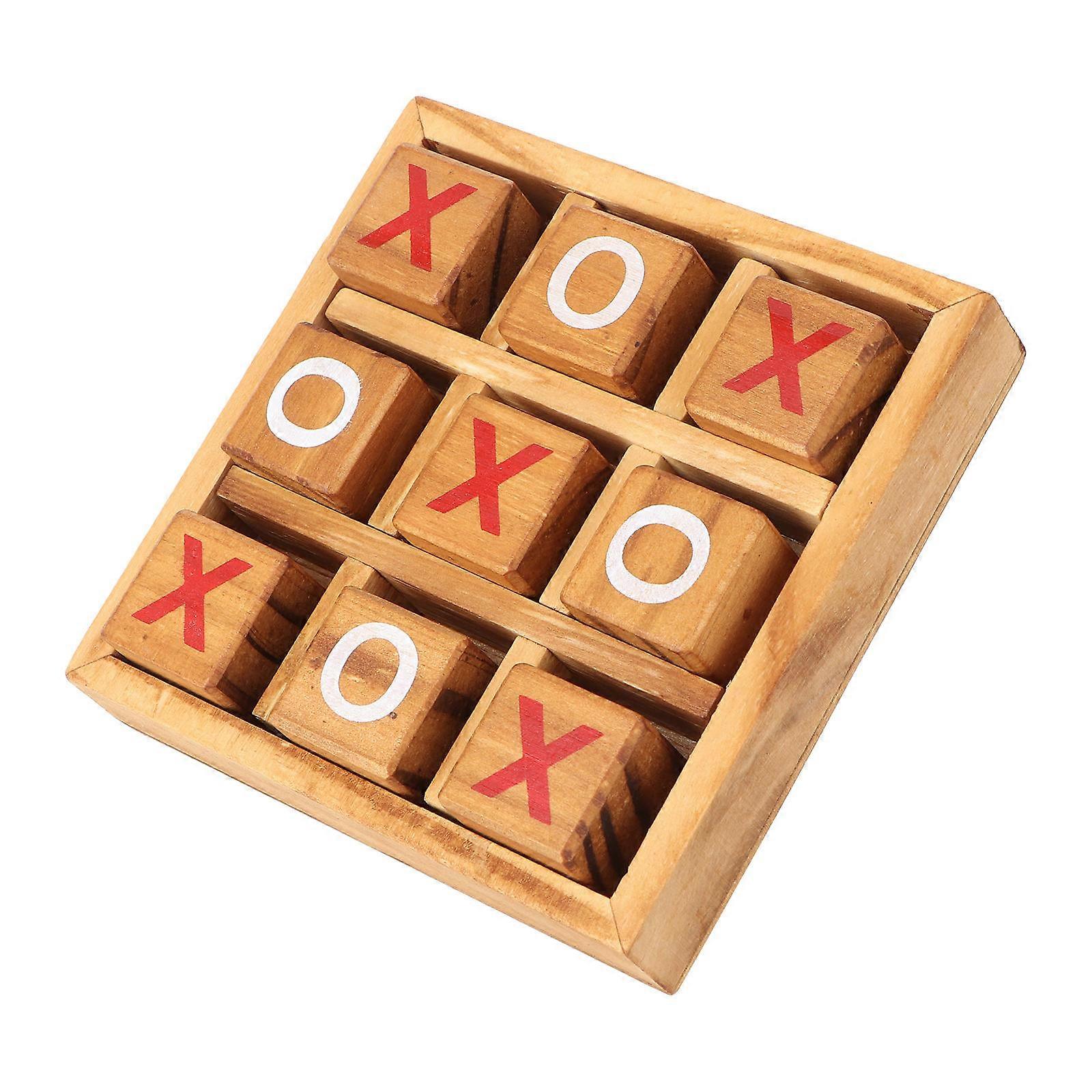 Wooden Toe Game Board Set Fun Family Indoor Activity with Easy Rules for All Ages Perfect for Parties and Strategy Learning