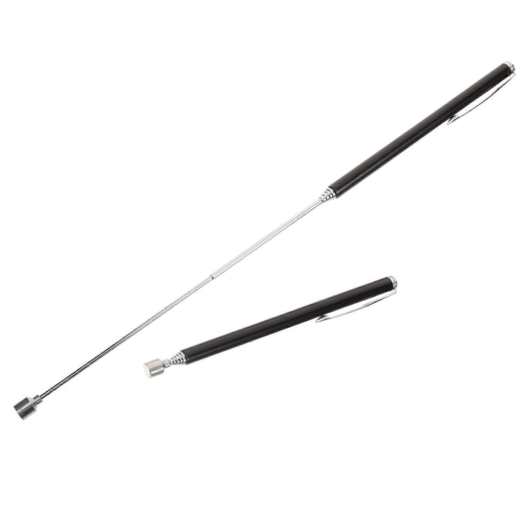 Telescope Magnetic Pickup Tool Set, Portable Screw and Metal Object Grabber with Pocket Clip, 2 Pieces for Home Use