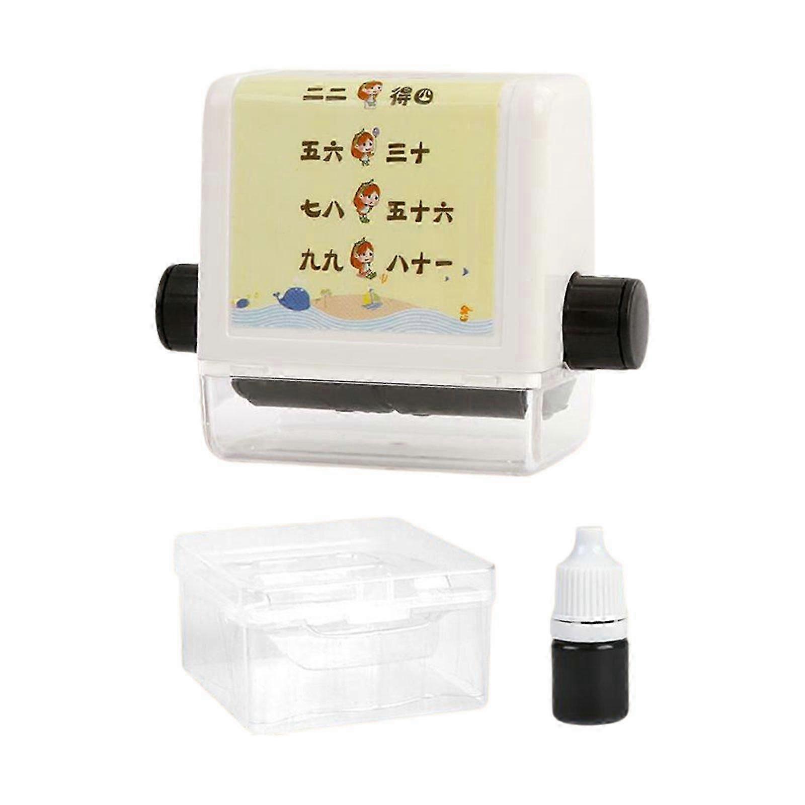 Roller Digital Teaching Stamp Home Parents Math Roller Stamp Multiplication