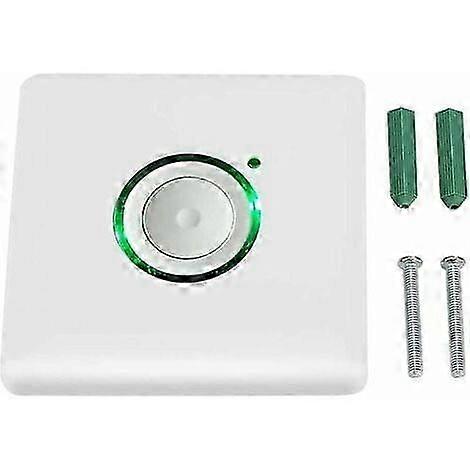 Wall Timer Switch AC110 220V Outdoor LED Touch Delay 16 Levels Settings Countdown