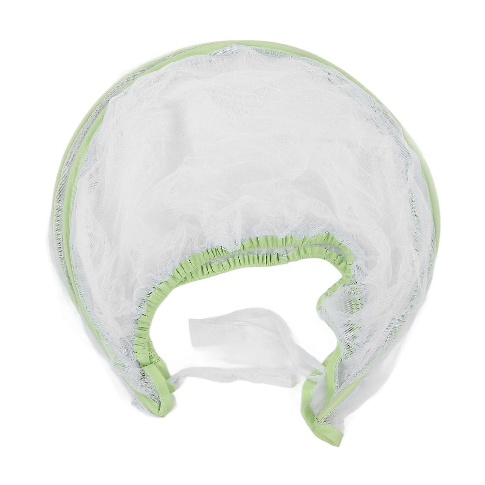 Baby Stroller Net Breathable Mesh Ultralight Reusable Visible Stroller Netting Cover for Bassinet Cradles Green